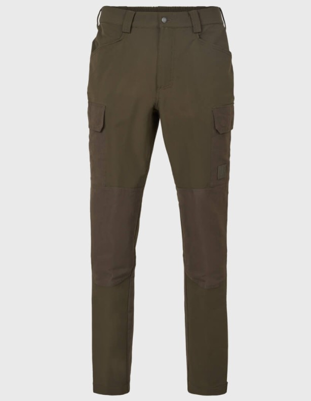 Harkila Spodnie letnie Hill willow green brown