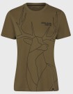 Seeland Deer On Line W military olive chemise d'été pour femme 60% coton