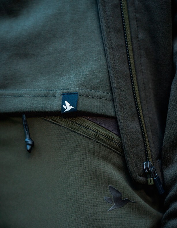 Женская летняя рубашка Seeland Hunting Heritage W pine green 60% хлопок