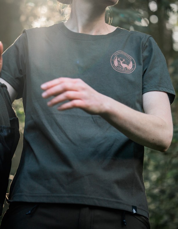 Seeland Hunting Heritage W pine green dámske letné tričko 60% bavlna