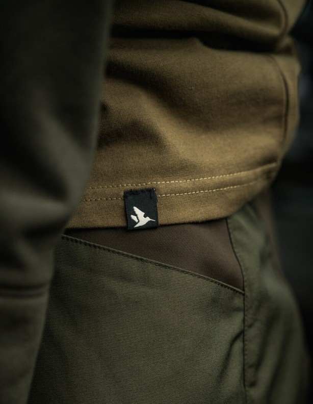 Летняя рубашка Seeland On Point military olive 60% хлопок