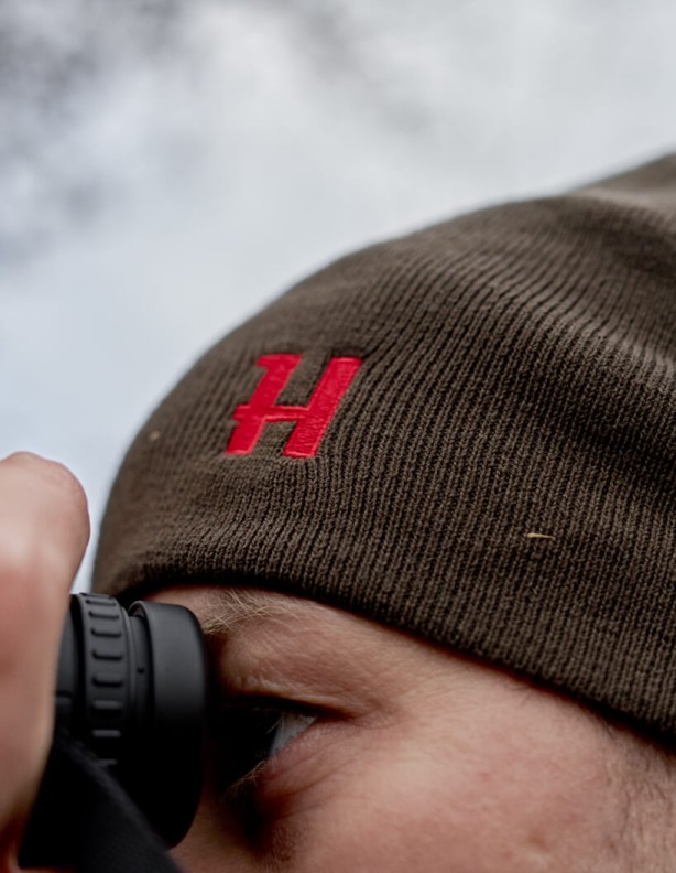 Harkila Aspire Reversible Beanie Doppelseitige Strickmütze
