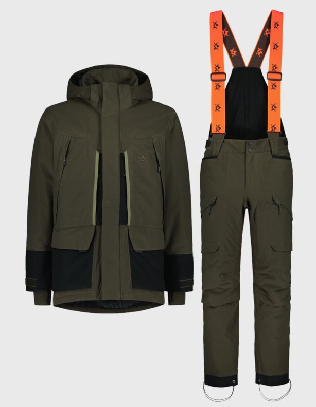 Alaska Tundra Brown - isoliertes Jagdset mit APS®-Membran ROZM TO 4XL!