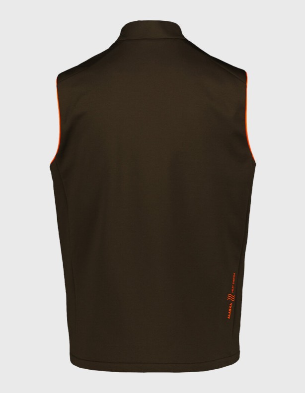 Alaska Heat System Hunter Vest Brown warming vest