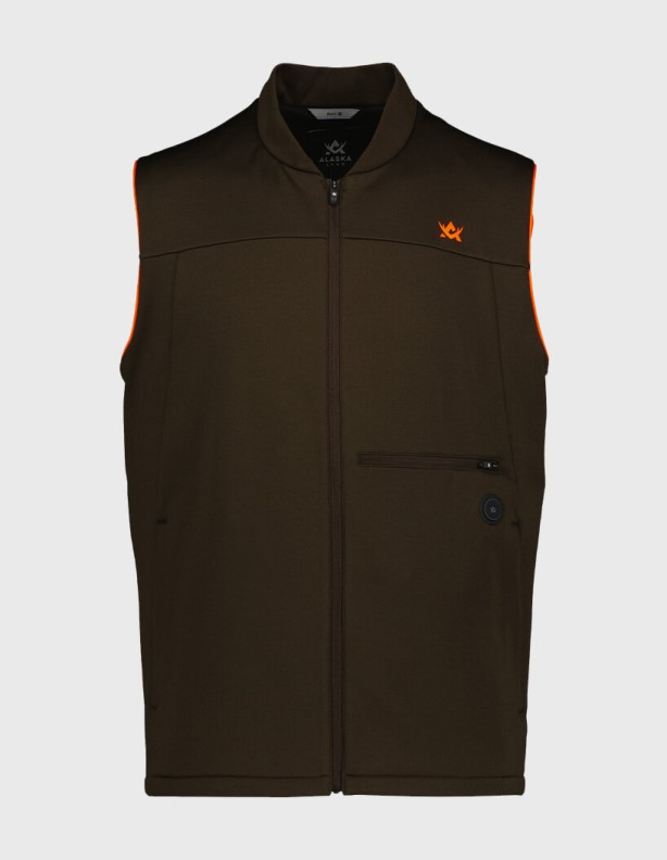 Gilet de chasse Alaska Heat System Marron Gilet de chauffage