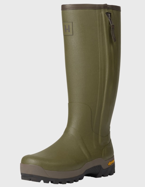 Harkila Forester Zip Rubber Boot insulated wellingtons