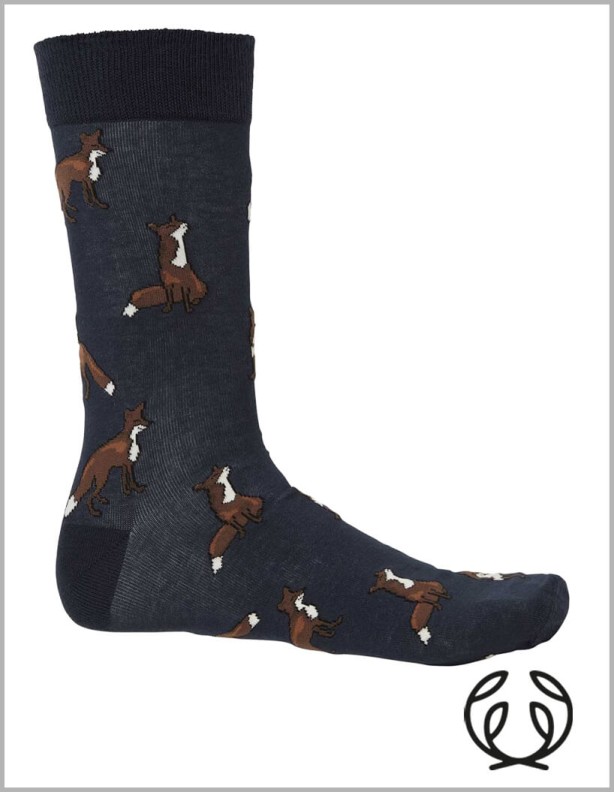 Chevalier Pomeroy dark navy foxes