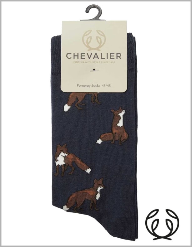 Chevalier Pomeroy dark navy foxes