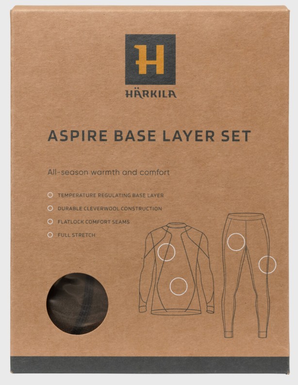 Spodná bielizeň Harkila Aspire Base Layer Set 100% merino vlna