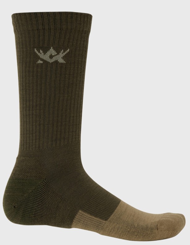 Hunter Wool Socken, nachtgrün, 2er-Pack Alaska, 28 % Wolle