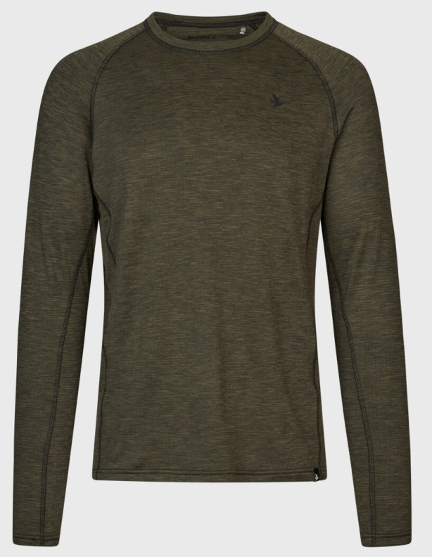 Seeland Peak pine green melange technické tričko
