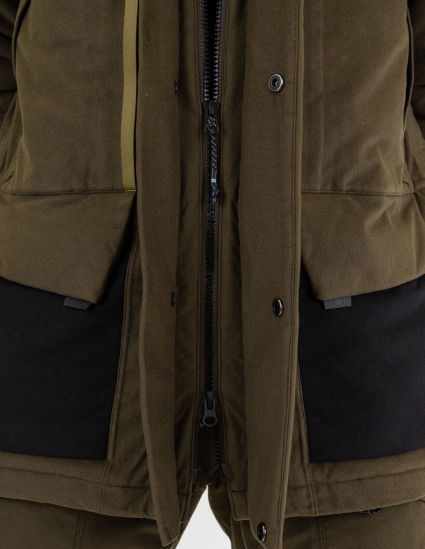 Alaska Tundra Brown - set de chasse isolé avec membrane APS® ROZM TO 4XL !