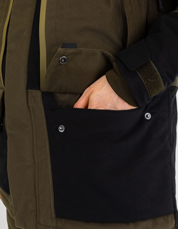 Alaska Tundra Brown - zateplený lovecký set s membránou APS® ROZM DO 4XL!