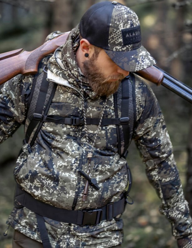 Alaska Active Hunter Ms Hybrid BlindTech Forest bunda s izolací