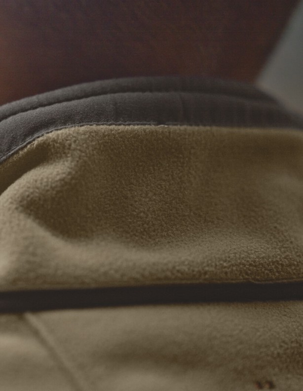 Harkila Kamko Dark antique bronze Willow green oboustranná fleecová bunda s membránou Gore-Tex