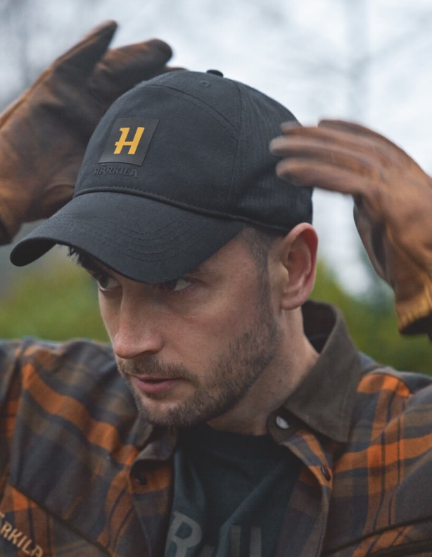 Harkila Instinct tmavě modrá bavlněná kšiltovka
