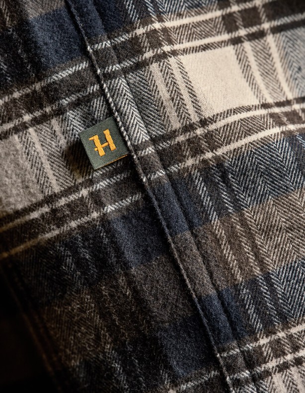 Harkila Aivak L/S ing török kávé vastag pamut ing