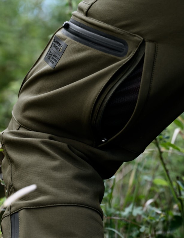 Seeland Chaser Aero pine green letní kalhoty na lov