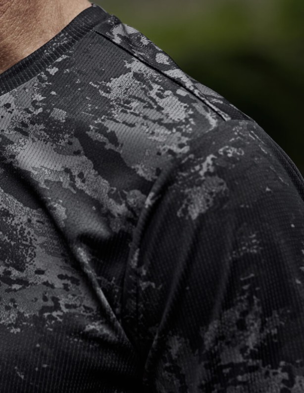 Harkila NOCTYX Camo AXIS MSP® Black/Black technické tričko
