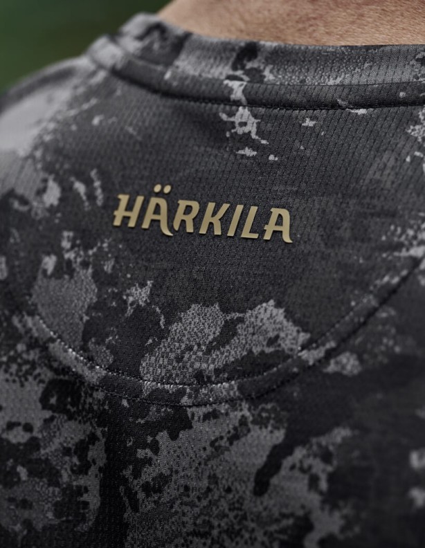 Harkila NOCTYX Camo AXIS MSP® Black/Black technické tričko