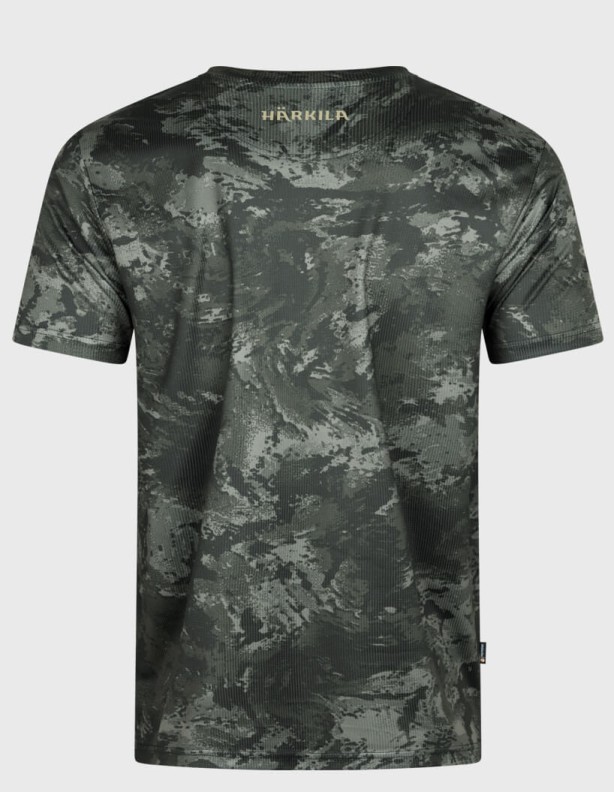 Harkila NOCTYX Camo AXIS MSP® Black/Black technické tričko