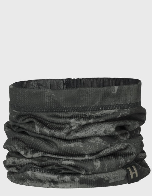 Härkila NOCTYX Camo Neck Gaiter AXIS MSP® Black nákrčník