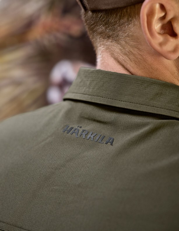 Harkila Trek S/S Shirt grape leaf chemise technique