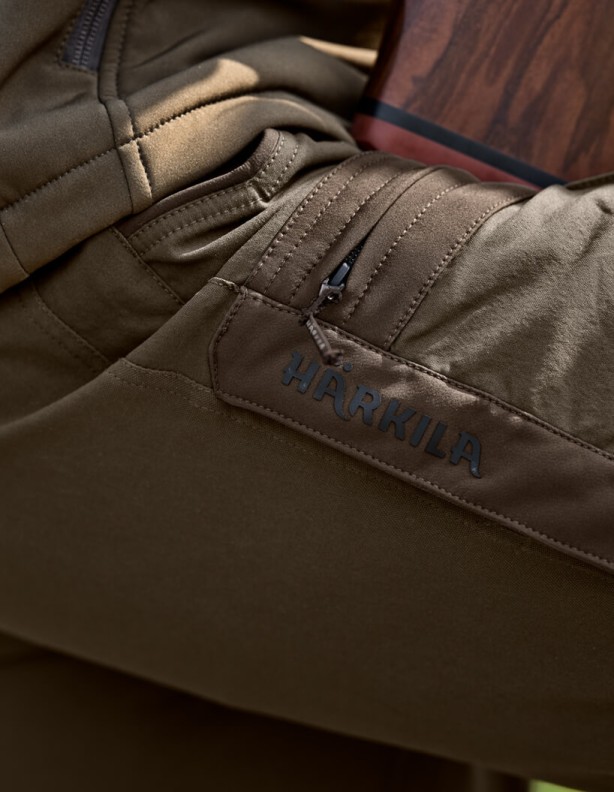 Harkila Flex willow green letnie spodnie