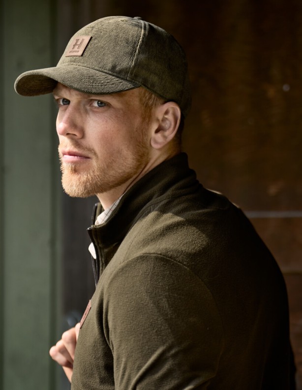 Harkila Corduroy Cap grape leaf Baseballkappe
