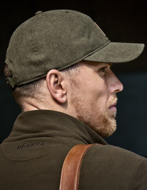 Harkila Corduroy Cap grape leaf Baseballkappe