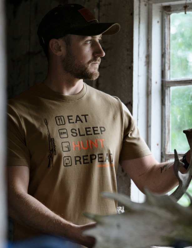 Seeland Cross list covert green t-shirt d'été 60 % coton