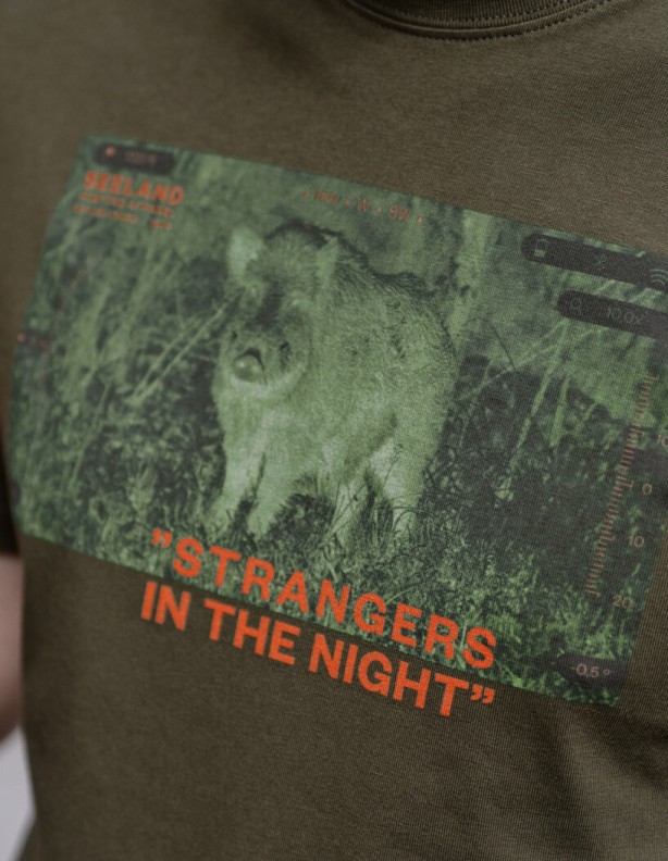 Seeland Nightvision сосново-зеленая летняя футболка 60% хлопок