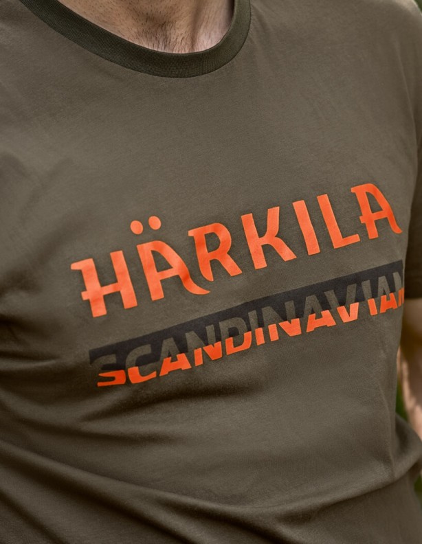 Harkila Scandinavian grape leaf tričko 100 % bavlna