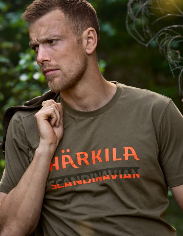 Harkila Scandinavian grape leaf tričko 100 % bavlna