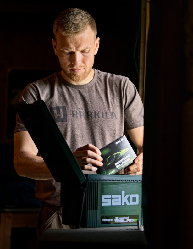 Harkila Identity braun melange T-Shirt 50 % Baumwolle 50 % Polyester