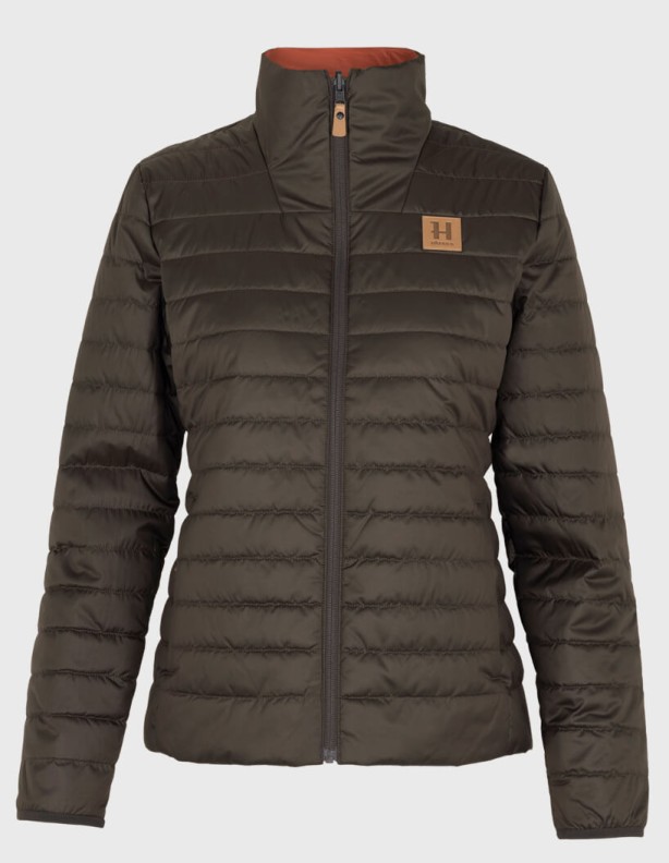 Harkila Kalix HSP W shadow brown arabian spice pikowana kurtka damska