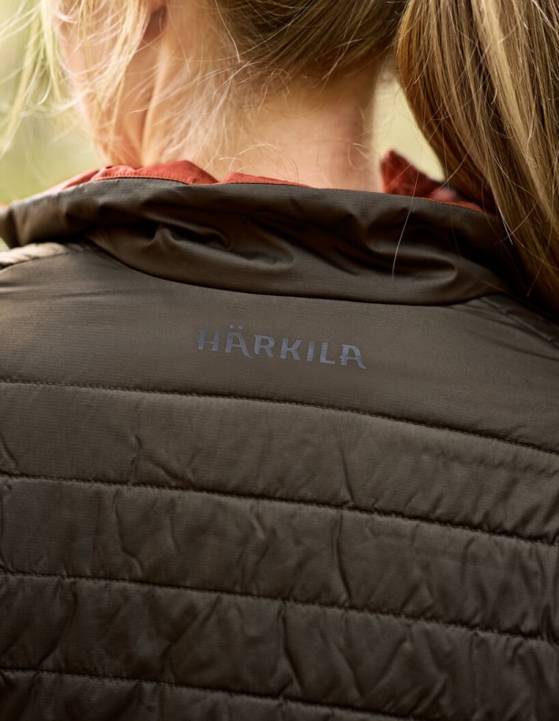 Harkila Kalix HSP W shadow brown arabian spice pikowana kurtka damska