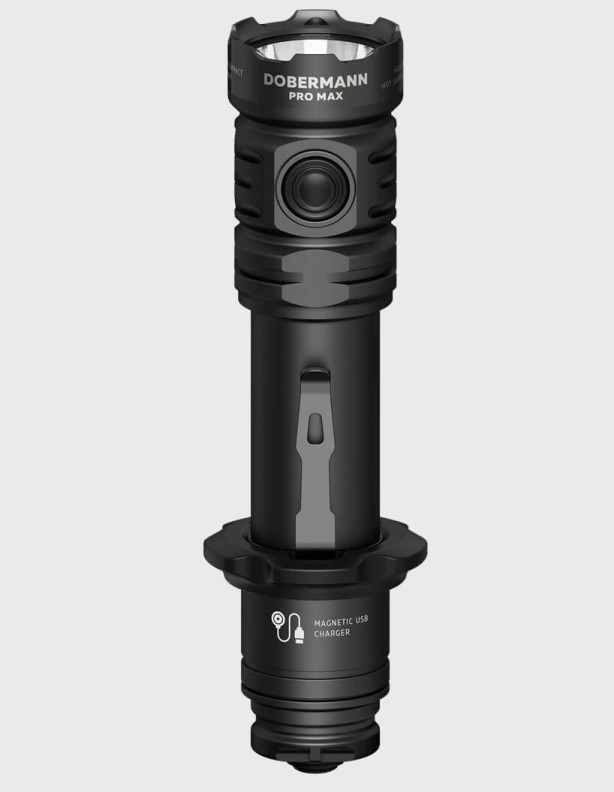 Armytek Doberman PRO Magnet - tactical flashlight
