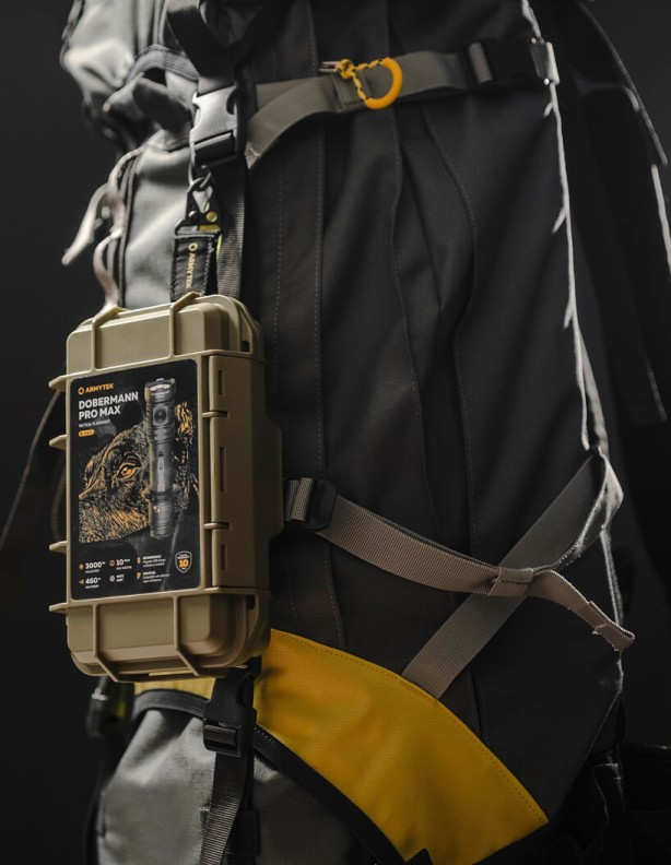 Armytek Doberman PRO Magnet - tactical flashlight