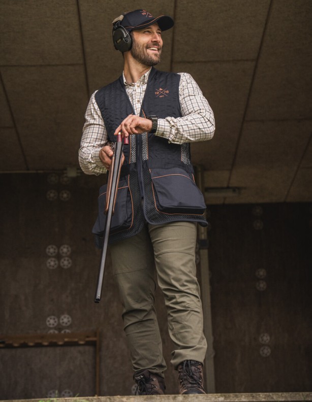 Skeet Dark Sapphire – limitierte Auflage: Schießweste
