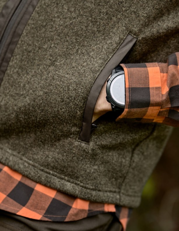 Harkila Kalix Fleece, zelená barva, teplá vesta