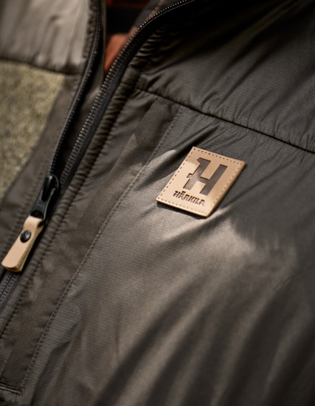 Harkila Kalix Fleece, zelená barva, teplá vesta