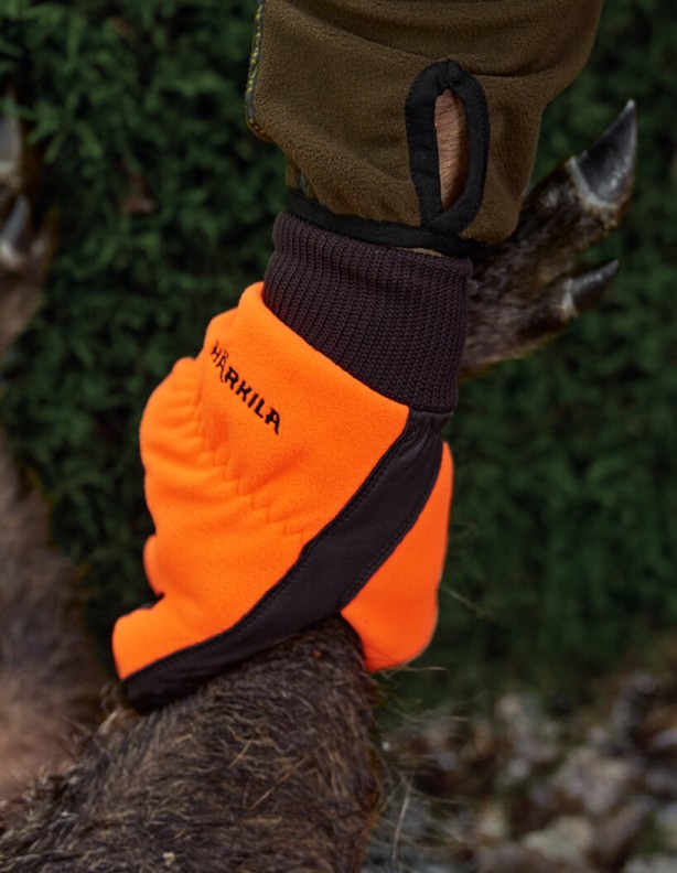 Harkila Wildboar Pro Shooter Blaze WSP Handschuhe aus Gore-Tex Windstopper®