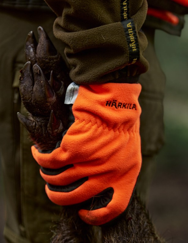 Gants Harkila Wildboar Pro Shooter Blaze WSP en Gore-Tex Windstopper®