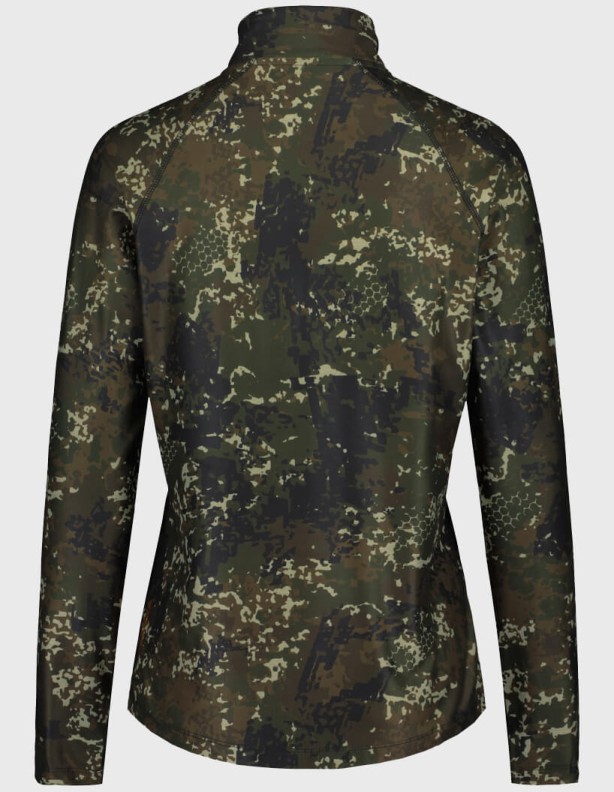 CoolDry Ws Half Zip BTI – női funkcionális, hosszú ujjú póló