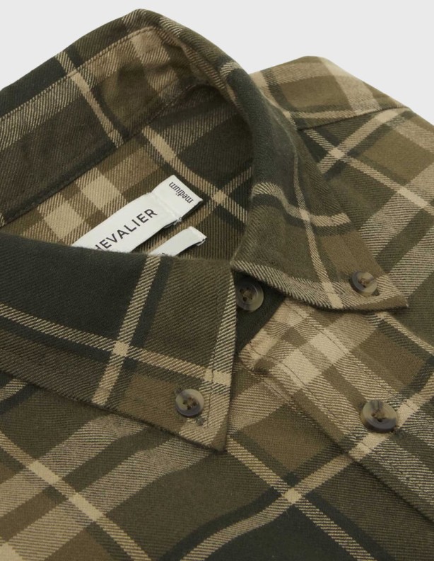 Chevalier Heron Evergreen Shirt, 100% Cotton