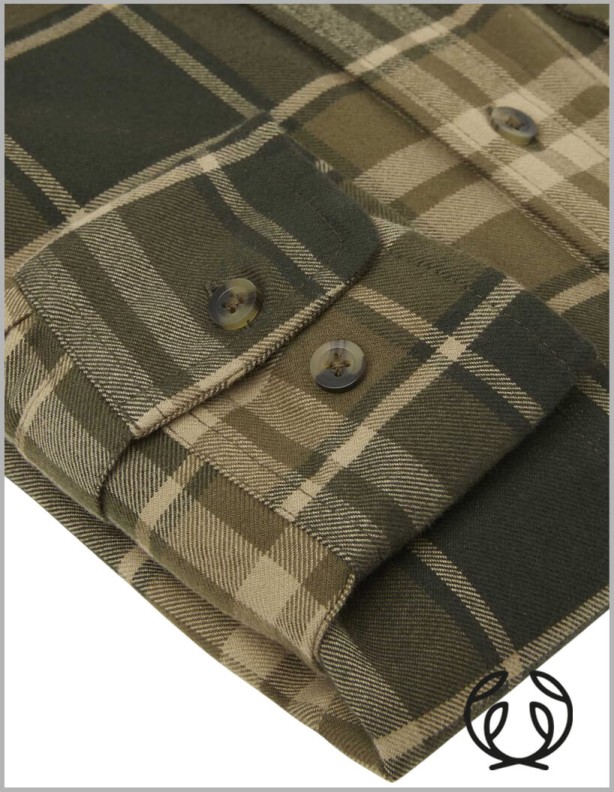 Chevalier Heron Evergreen Shirt, 100% Cotton