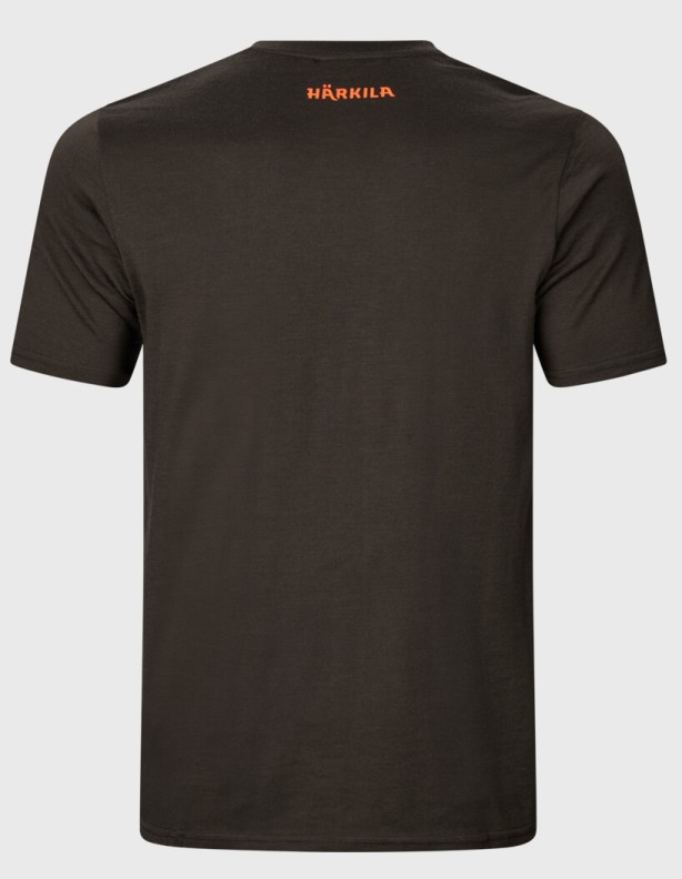 Harkila Game Wildboar shadow brown koszulka 80% wełna
