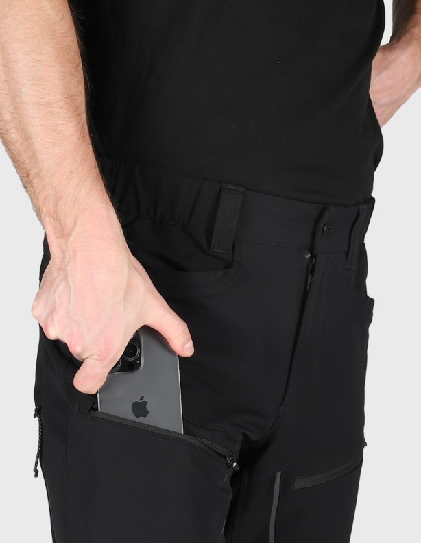 Alaska Chaser Ms Stretch black — легкие и бесшумные охотничьи брюки