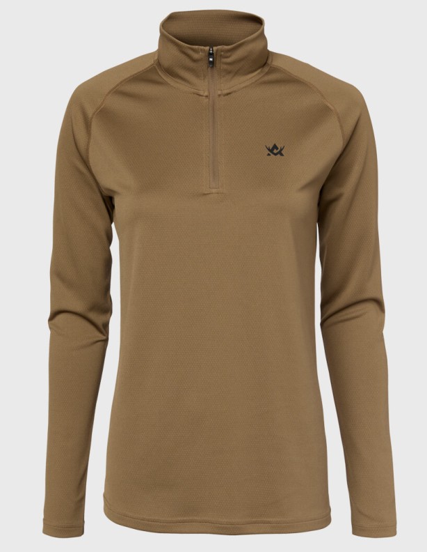 Alaska CoolDry Ws Half Zip Gravel Women's Technical Shirt